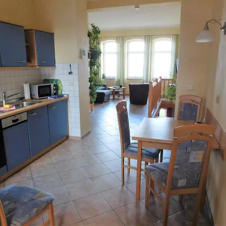 公寓 Seelotsenstation Mit Hafenblick By Unsere Urlaubszeit 萨斯尼茨